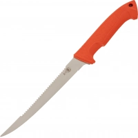 Нож филейный К-5, сталь AUS-8, Кизляр, Оранжевый купить в Мурманске